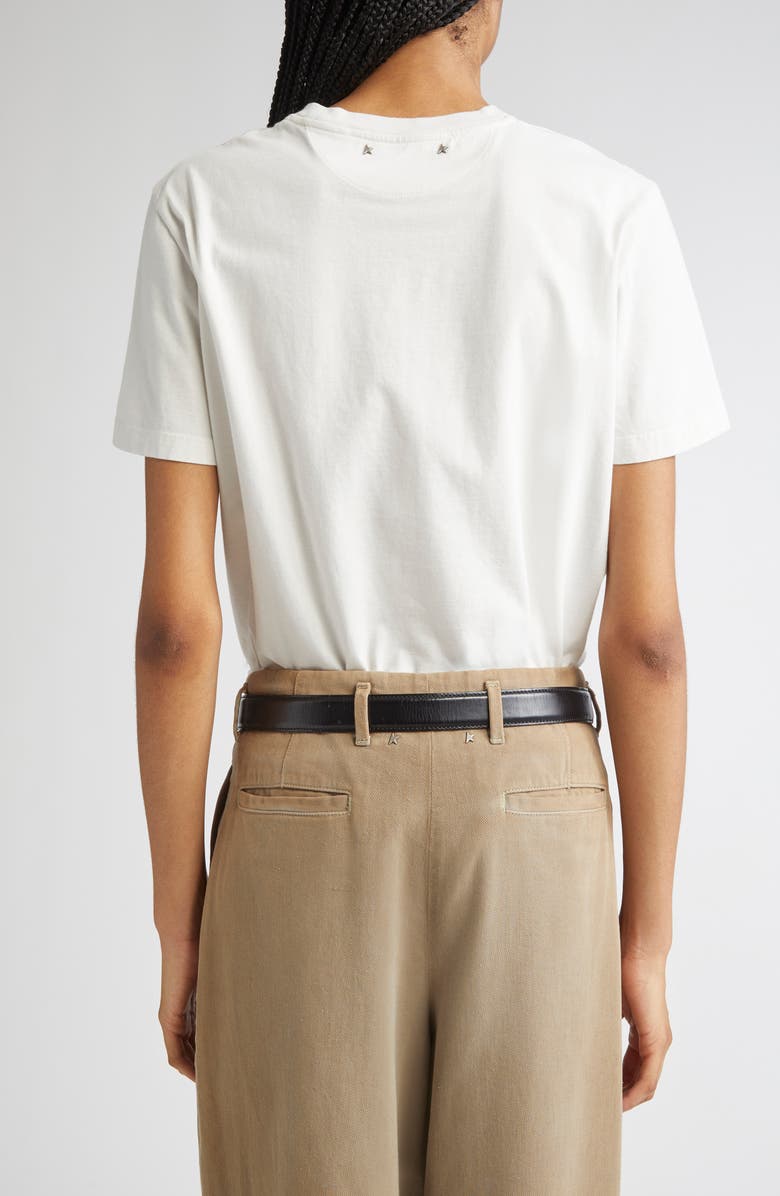 Golden Goose Journey Regular Fit Graphic T-Shirt, Alternate, color, Artic Wolf