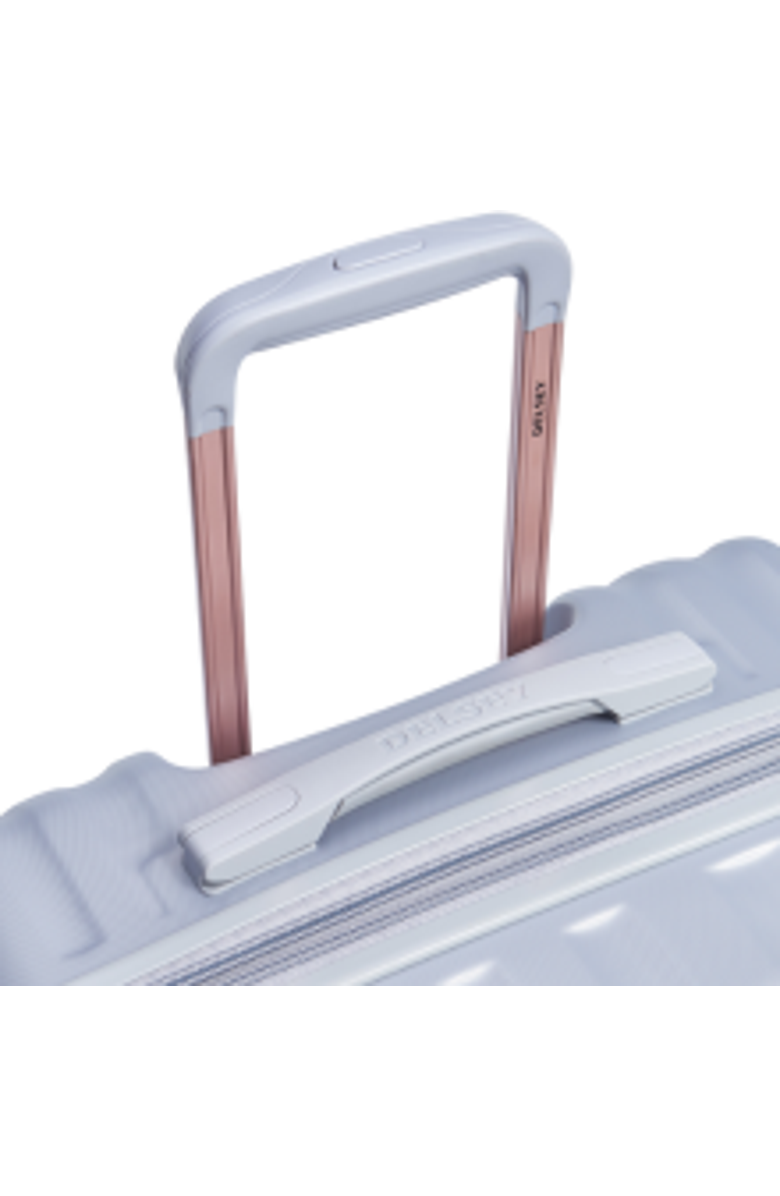 Delsey Paris Alexis Hardside 2-Piece (21"/29") Expandable Spinner Luggage Set, Alternate, color, Platinum/Rose Gold