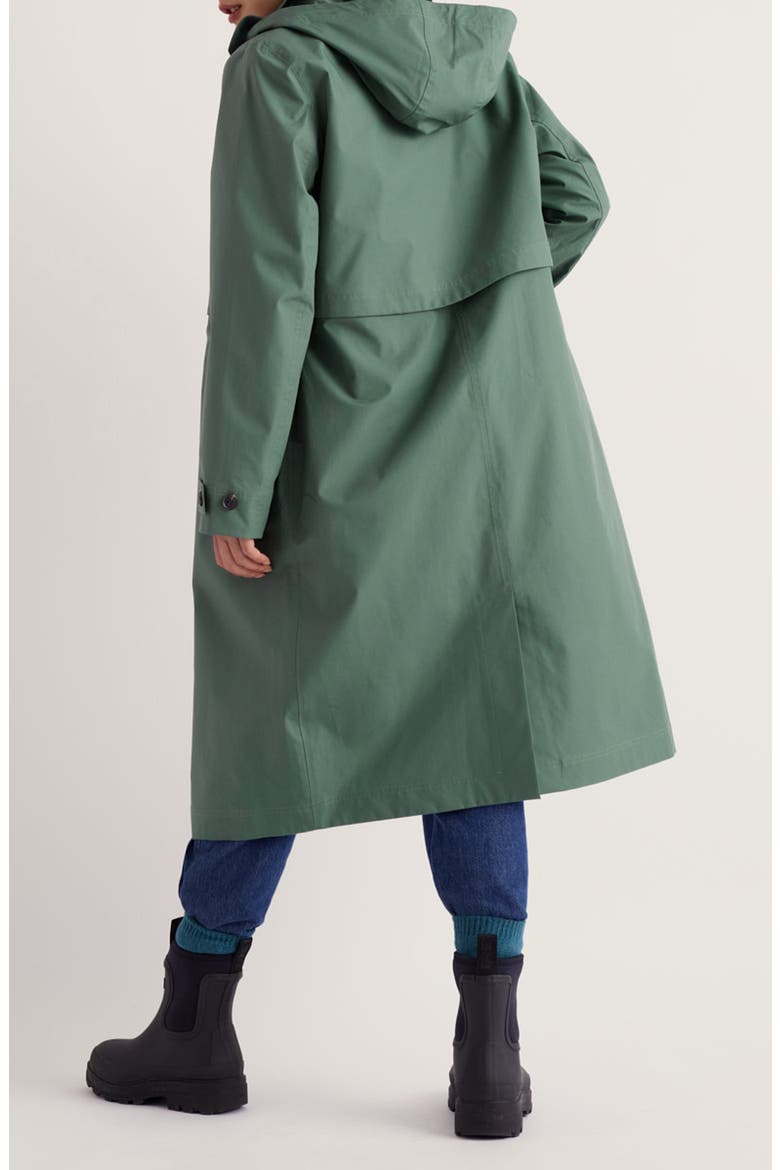 Sea Lights Waterproof Trench Coat, Alternate, color, LIGHT COPPICE