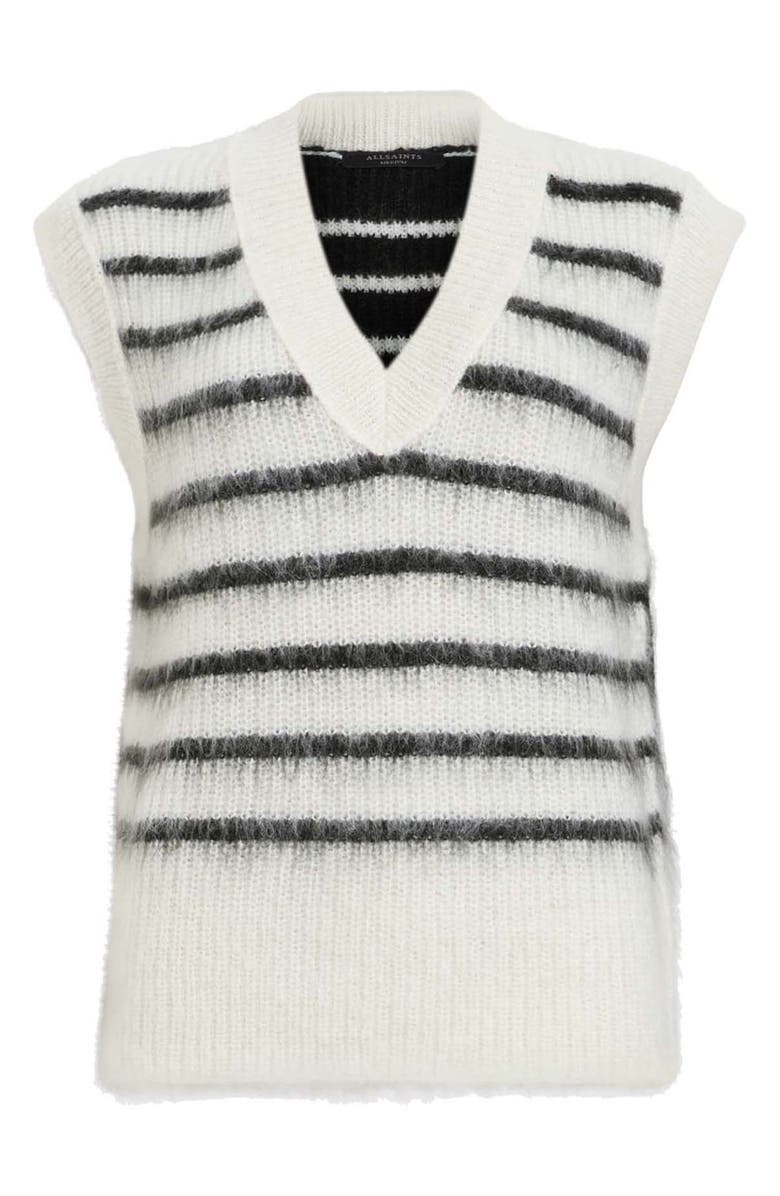 AllSaints Riga Sweater Tank, Alternate, color, 