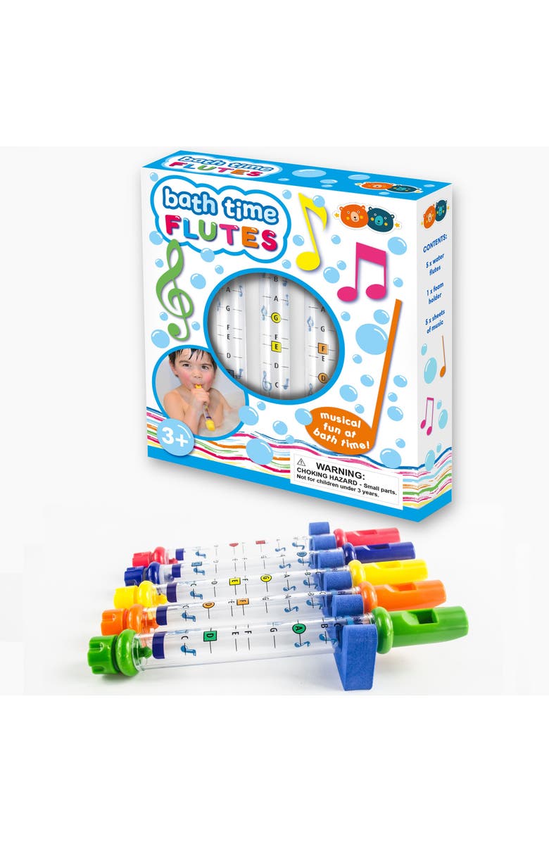 Buddy 
Barney Bath Time Water Flutes, 5 Pieces, Kid 3+, Alternate, color, Multicolored