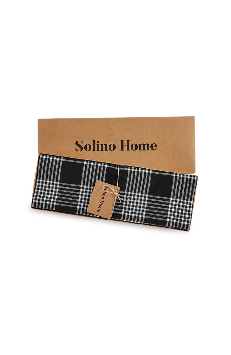Solino Home Linen Placemats - Glen Check, 14" x 19", Alternate, color, 