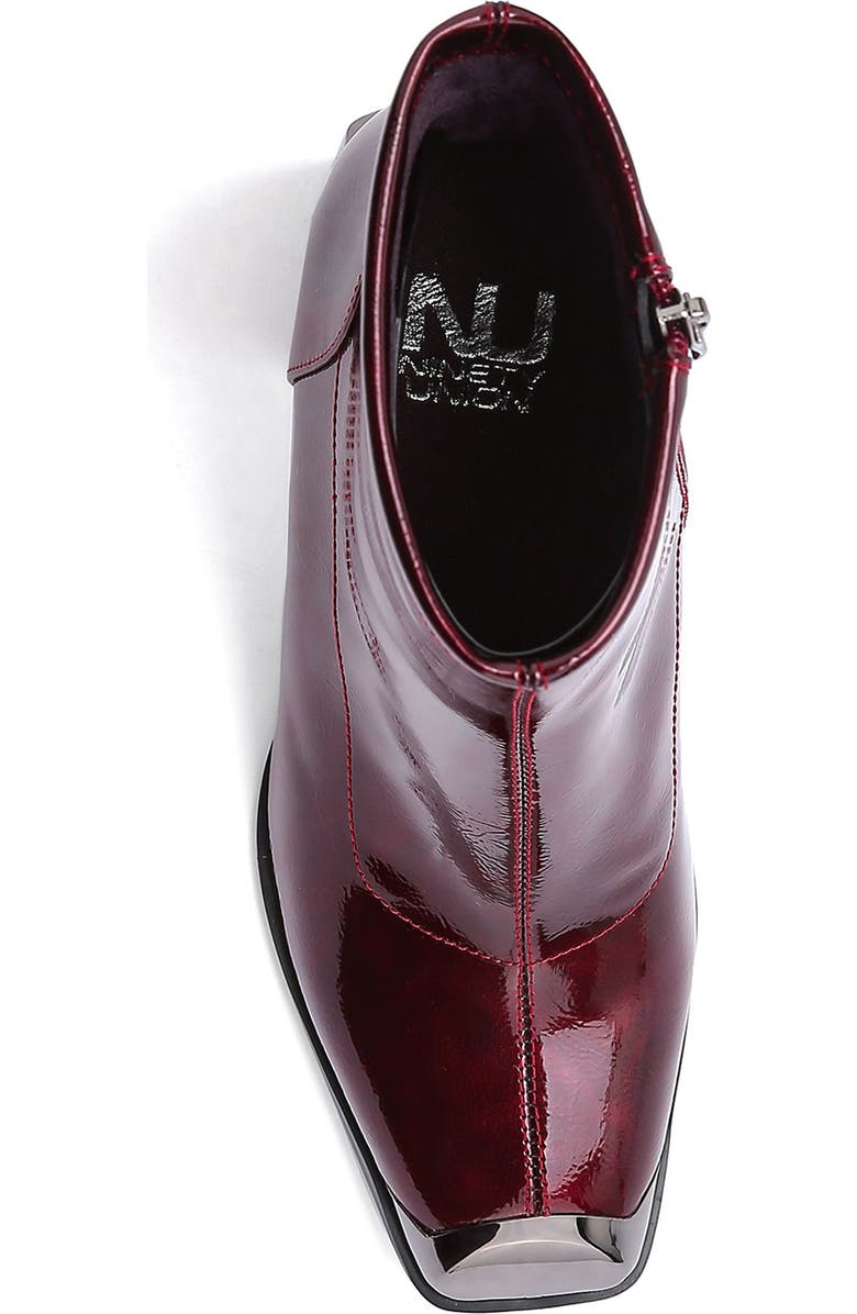 NINETY UNION Fortune Square Toe Boot, Alternate, color, Burgundy