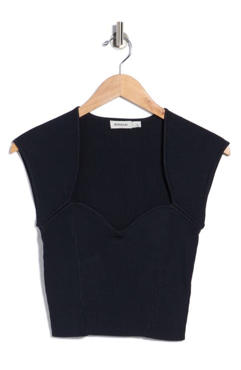 Abia Ribbed Crop Top
