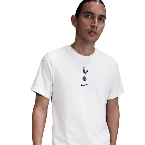 Men's Nike  White Tottenham Hotspur Crest T-Shirt