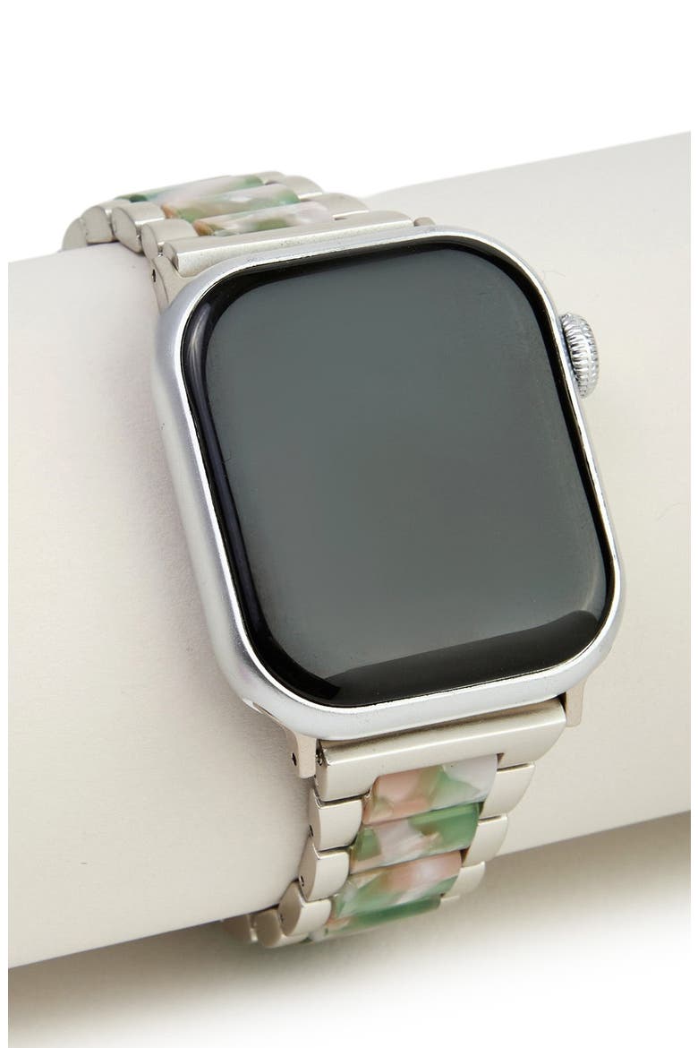 Apple Watch® Bracelet Watchband, Main, color, GREEN