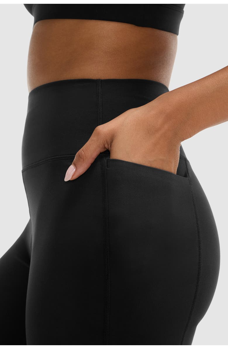 Peloton Cadent High Rise Pocket Legging 25", Alternate, color, Jet Black