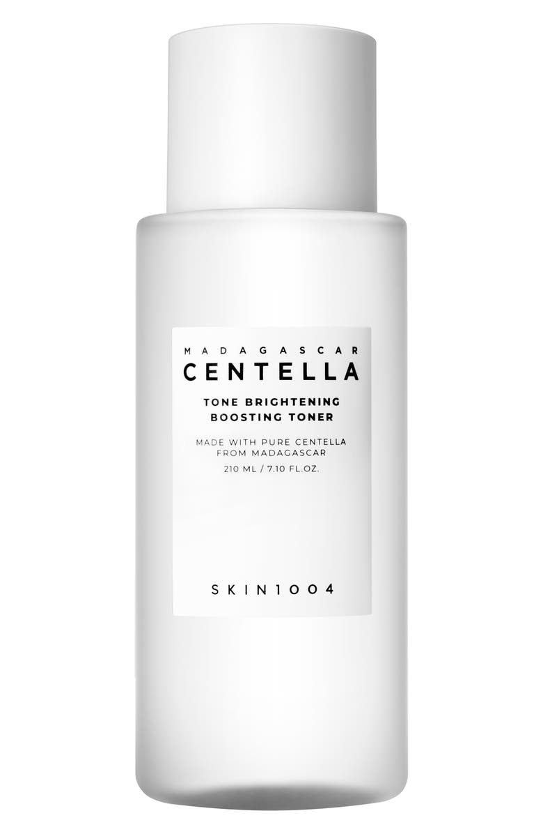 SKIN1004 Madagascar Centella Tone Brightening Boosting Toner, Main, color, White
