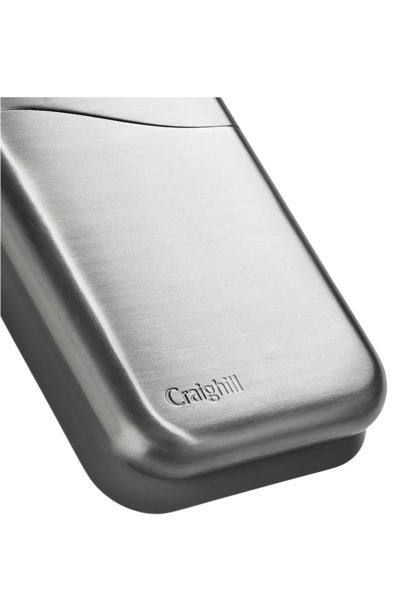 CRAIGHILL Summit Card Case, Alternate, color, Stainless Steel