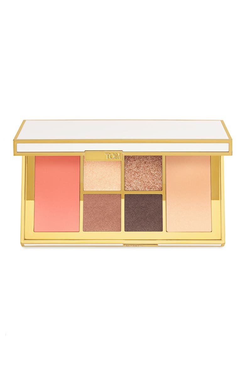 Soleil Eye and Cheek Palette, Alternate, color, WARM