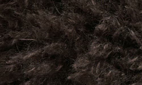 Mango Teen Faux Fur Jacket In Brown