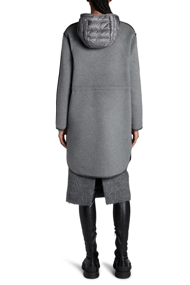 Bonrepos Down Coat, Alternate, color, GREY