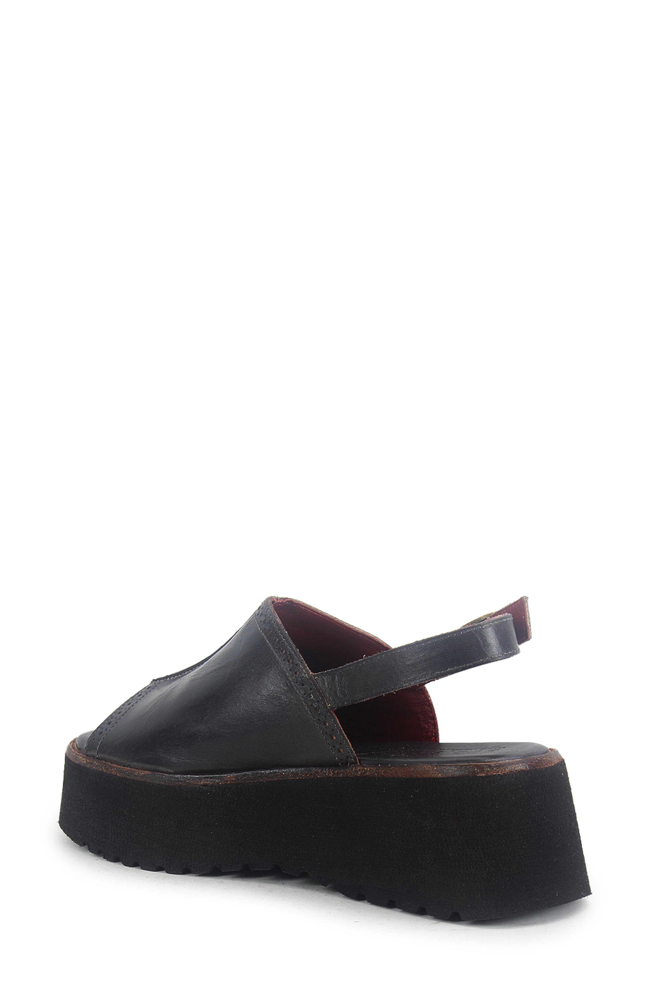 Library Platform Sandal, Alternate, color, BLACK RUSTIC