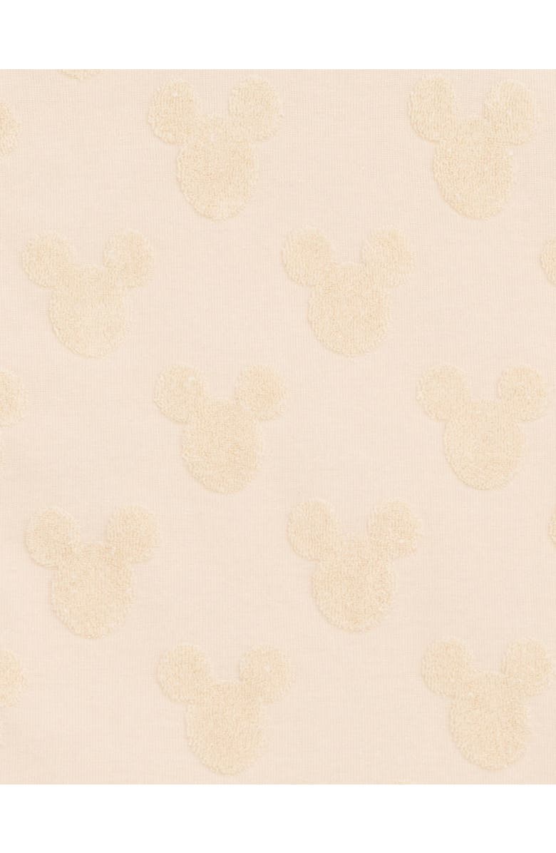 Disney Loop Terry T-Shirt & Shorts Set, Alternate, color, Mickey Mouse Beige