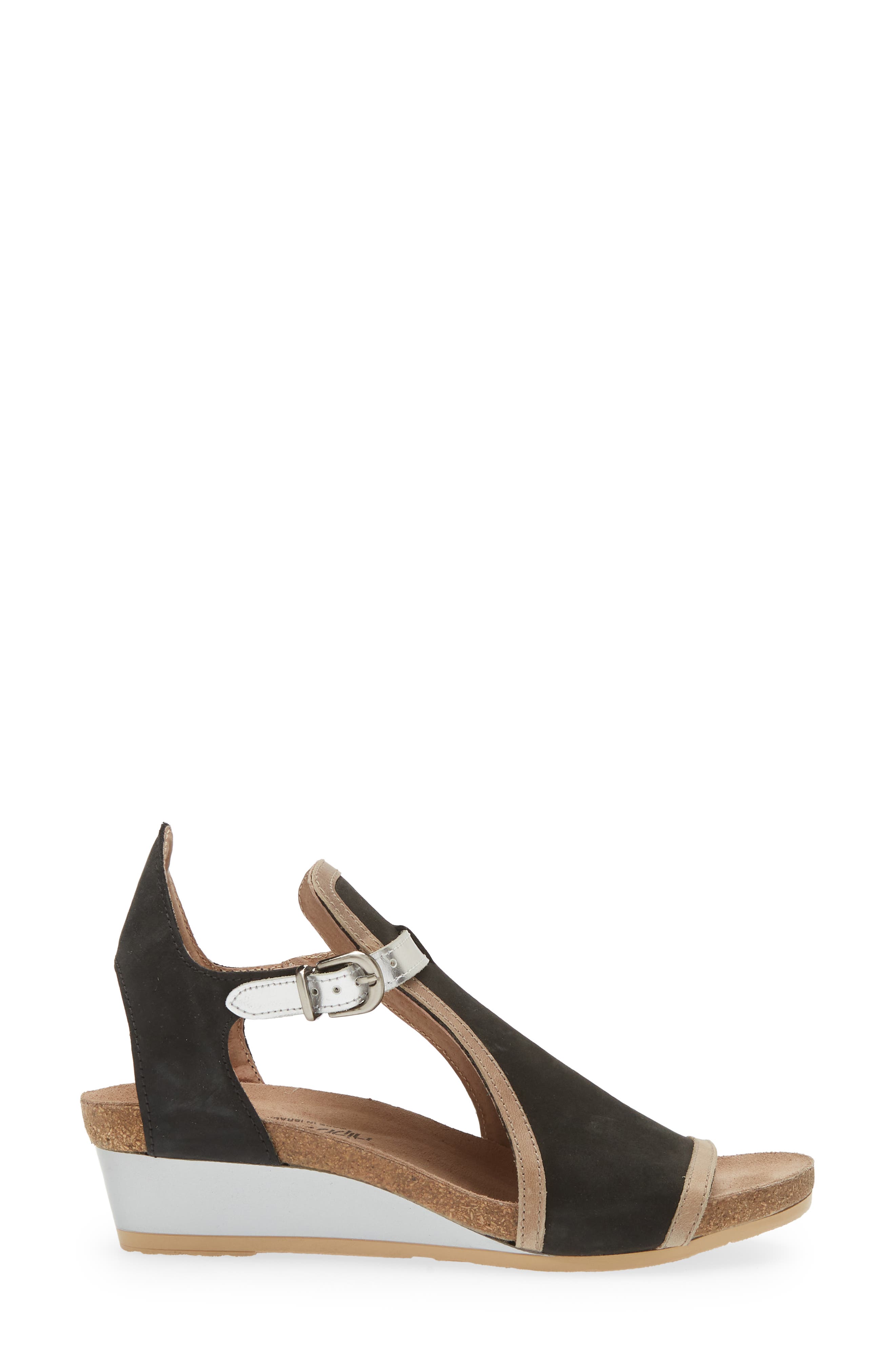 Naot Fiona Wedge Sandal, Alternate, color, 