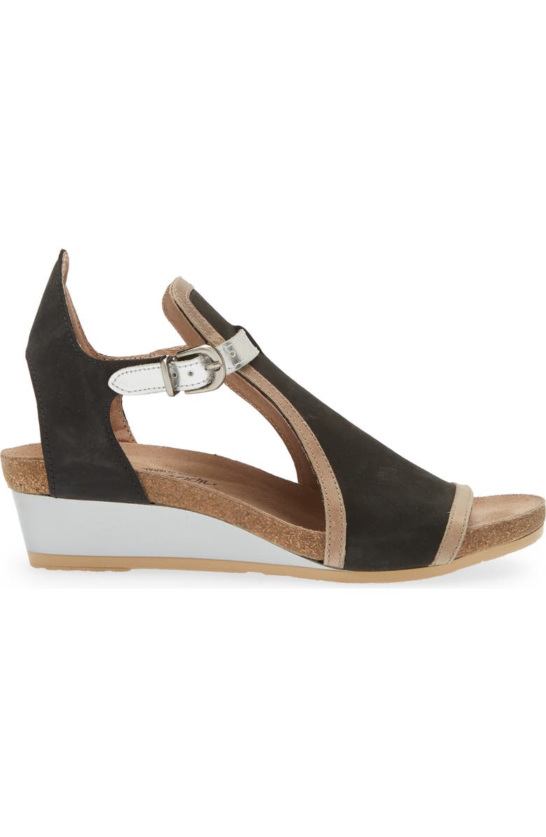 Naot Fiona Wedge Sandal, Alternate, color,