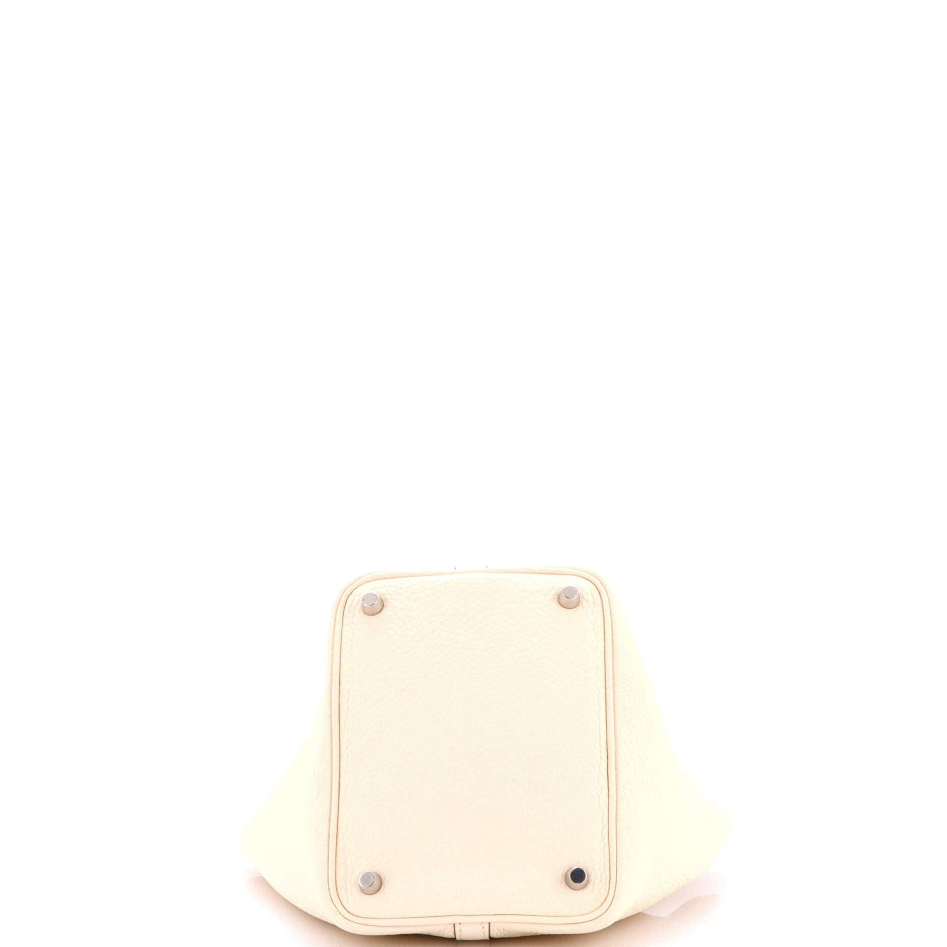 Pre-Owned Hermes Eclat Picotin Lock Bag Clemence PM, Alternate, color, Nata