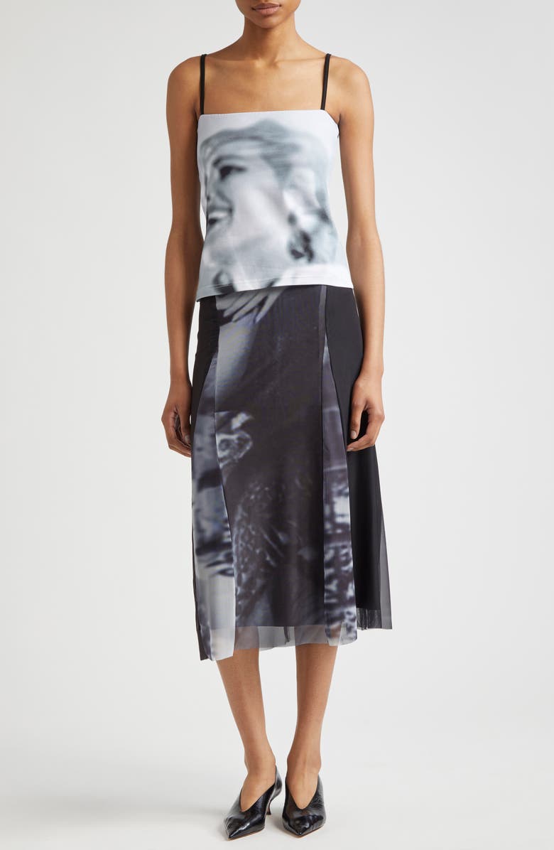 ELLISS Beam Print Jersey Camisole, Alternate, color, Print Multi