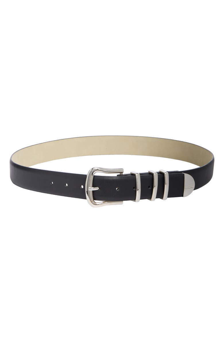Nine West Triple Loop Belt, Main, color, 