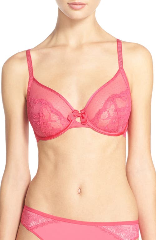 Chantelle Lingerie Chantelle Intimates 'idole' Underwire Bra In Pink