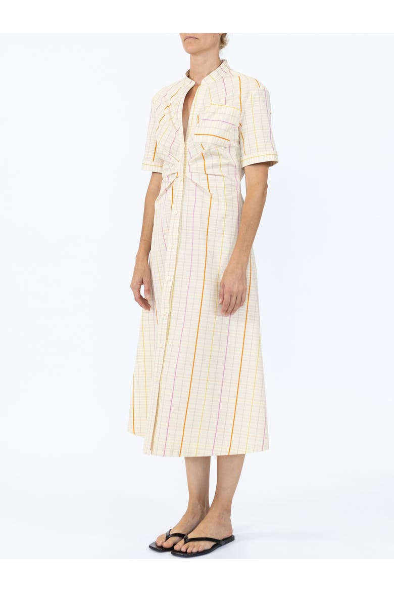 Noor Short sleeve shirtdress Ricci, Alternate, color, Nat/Pink/Yellow
