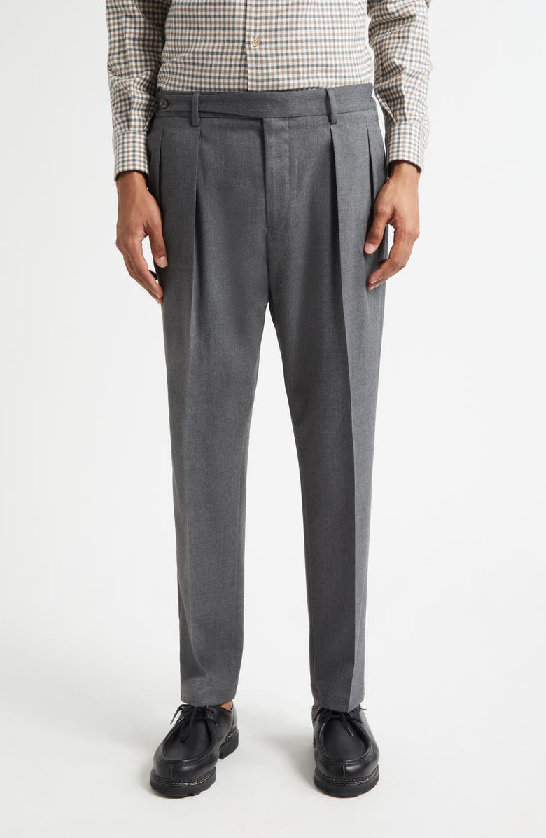 Boglioli Leisure Trousers, Main, color, Grey