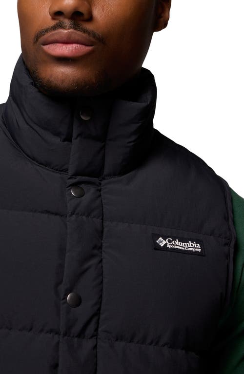 Columbia Wallowa Down Puffer Vest In Black