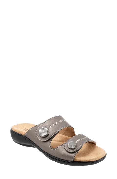 Ruthie Stitch Slide Sandal (Women)