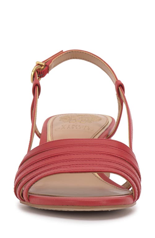 Vince Camuto Layton Slingback Sandal In Salsa
