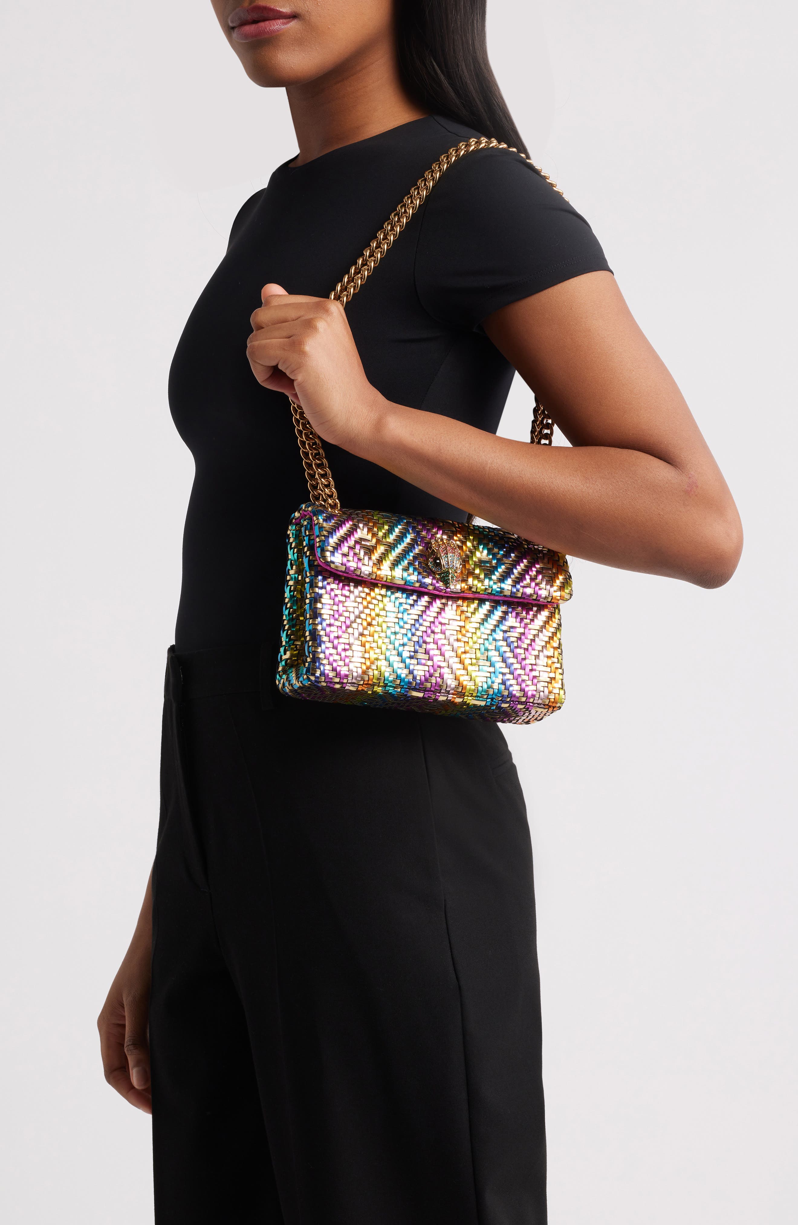 Kurt Geiger London Mini Kensington Convertible Crossbody Bag, Alternate, color, 