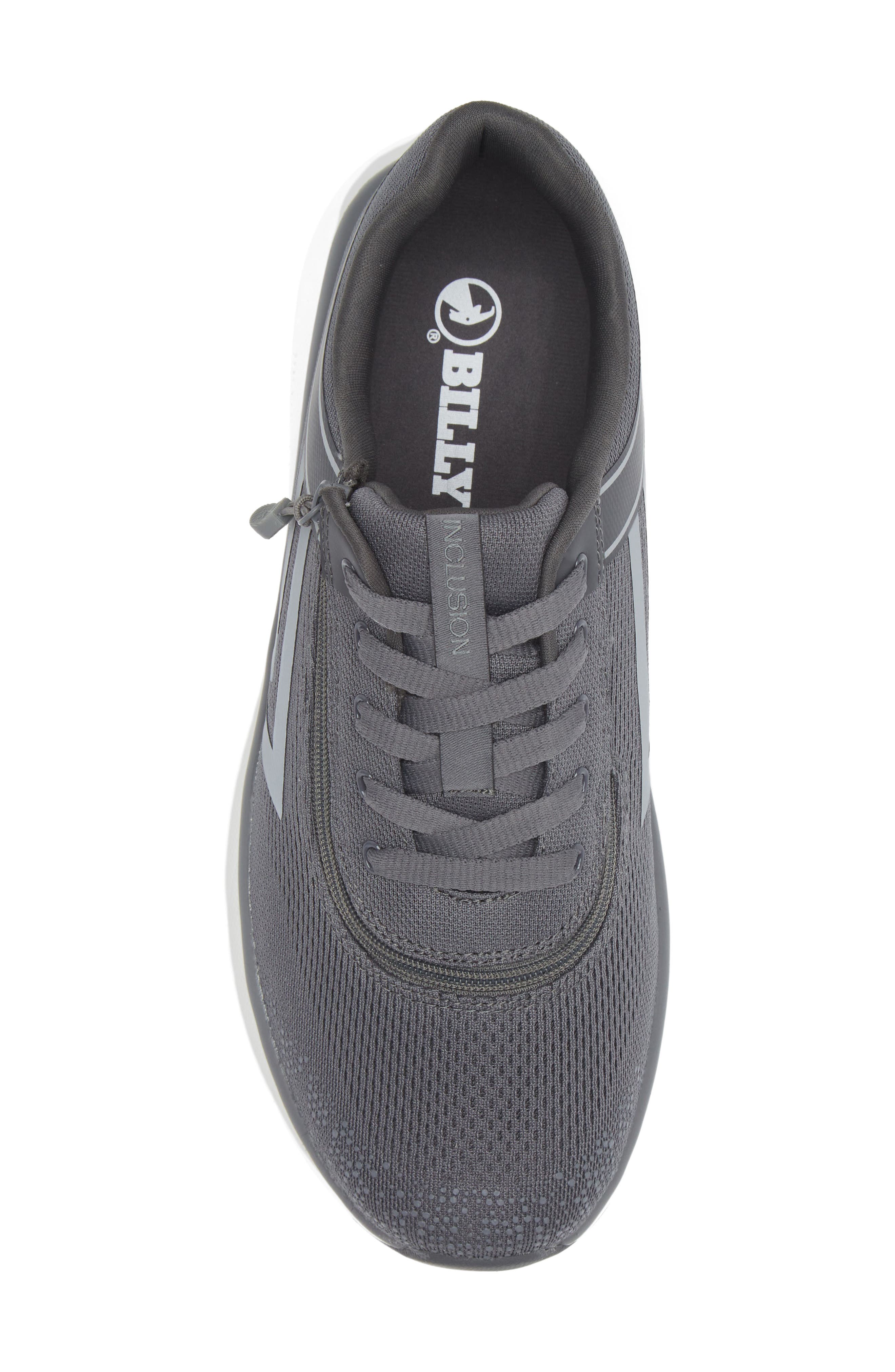 BILLY Footwear Inclusion Too Sneaker, Alternate, color, Charcoal/ Metallic