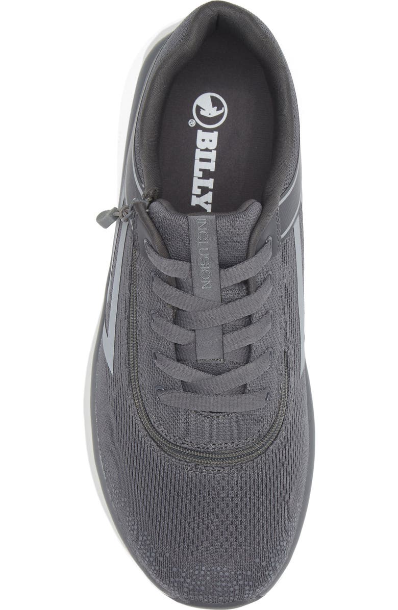 BILLY Footwear Inclusion Too Sneaker, Alternate, color, Charcoal/ Metallic