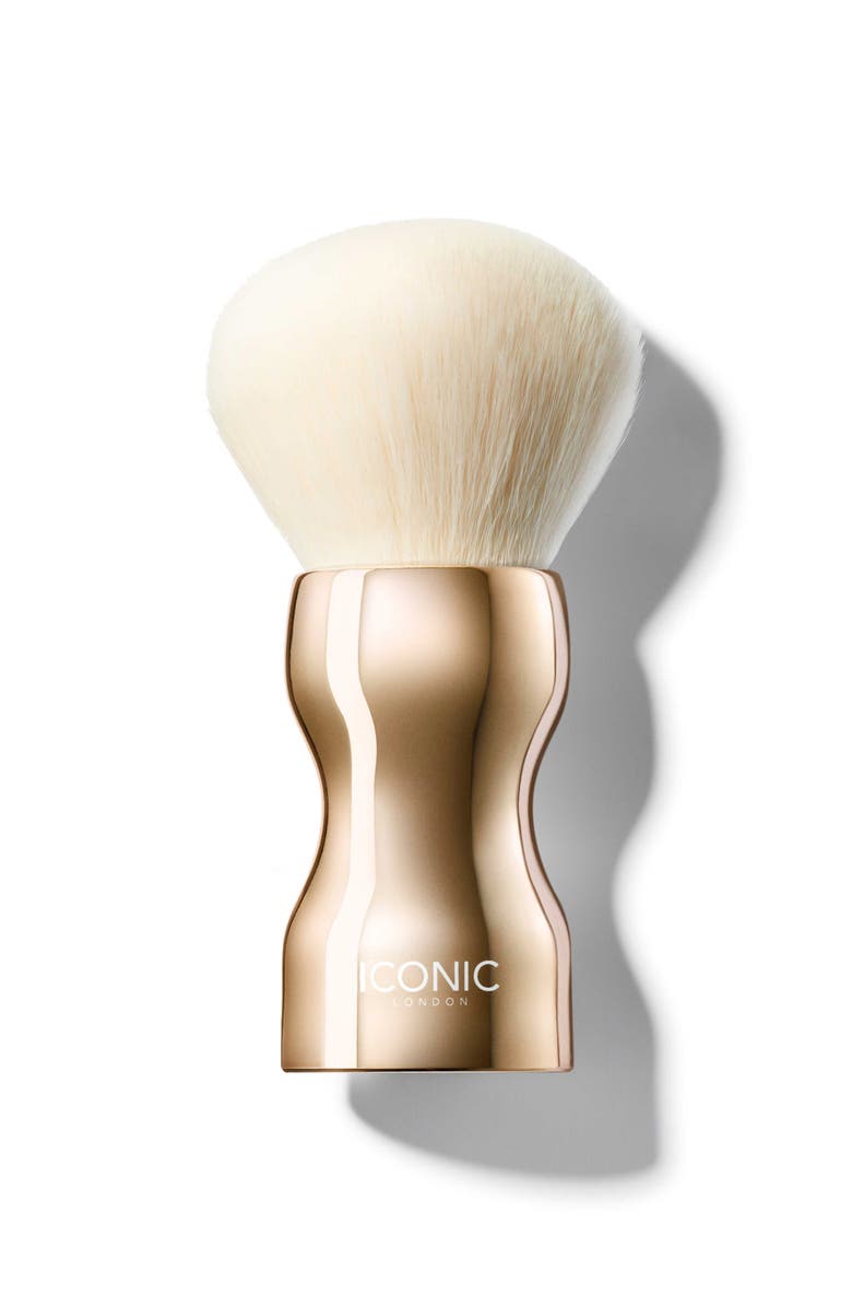 ICONIC LONDON Tan & Buff Brush, Main, color,