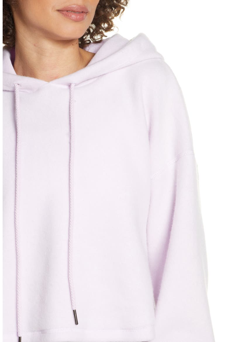 Plush Crop Hoodie, Alternate, color, PURPLE FAIR