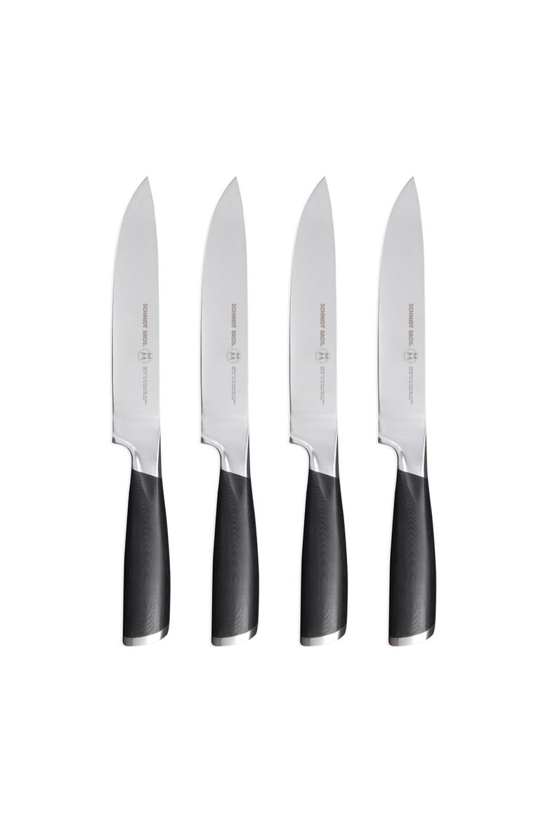 Heritage 4-Piece Steak Set, Alternate, color, Black