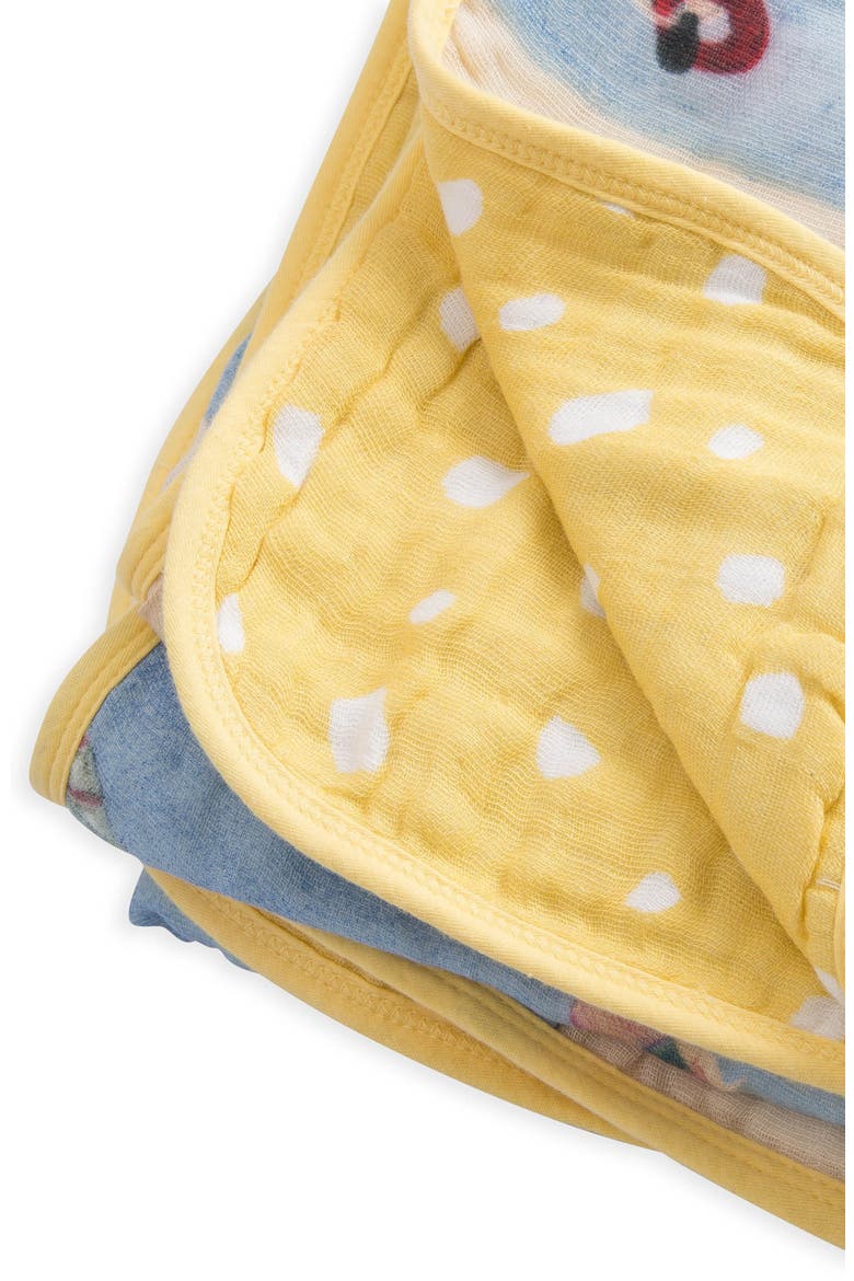 Cotton Muslin Quilt, Alternate, color, TAN LINES