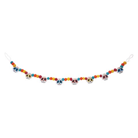 Sugar Skull Garland Party Banner