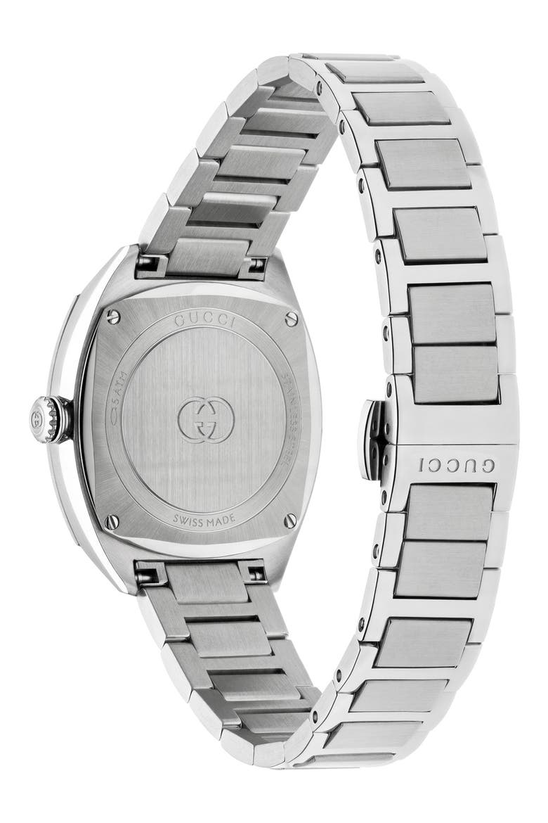 Interlocking Logo Diamond Dial Watch, 29mm, Alternate, color, PINK/ SILVER
