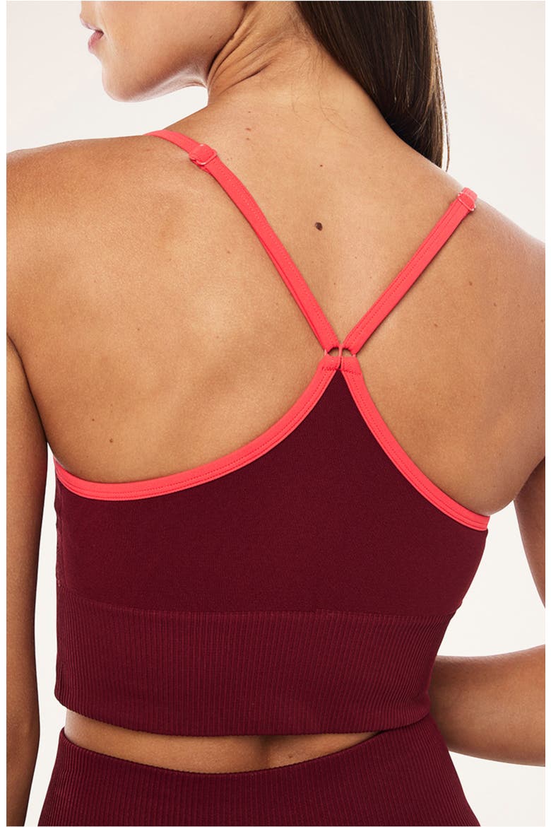 Release Seamless Crop Tank, Alternate, color, CABERNET / STRAWBERRY