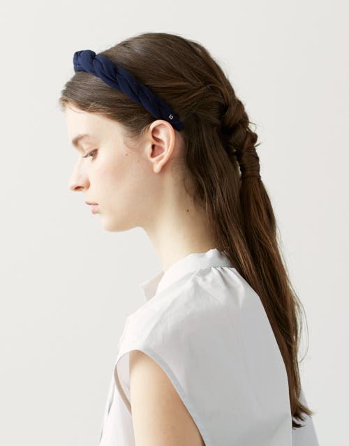 Alexande De Paris Dalhia Velvet Headband In Black