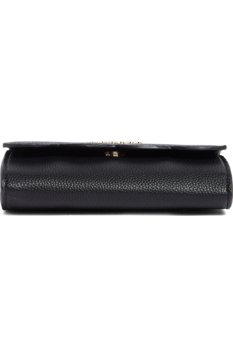 Nanette Lepore Ruthie Scallop Flap Wallet on a Chain, Alternate, color,