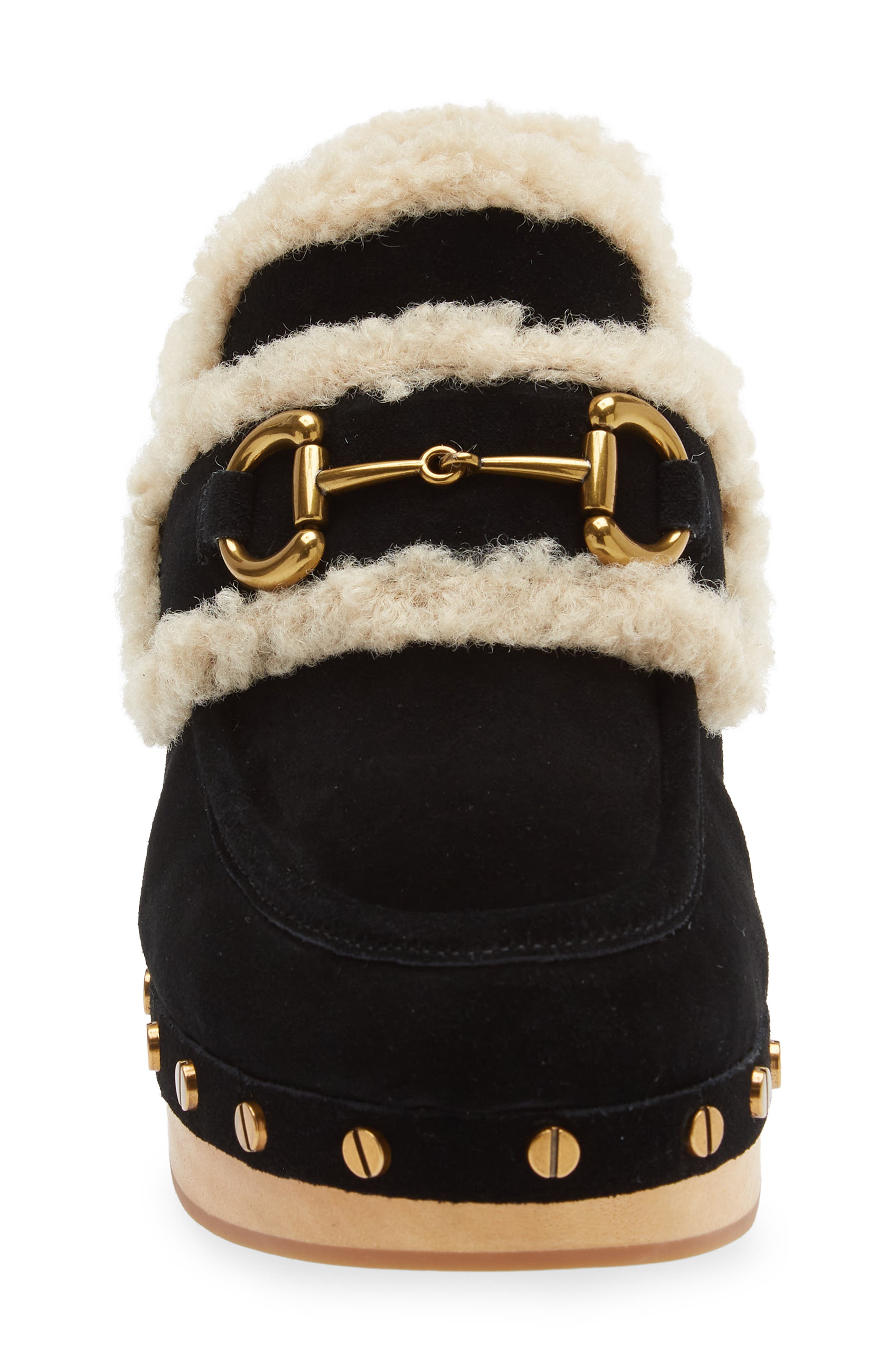 Jeffrey Campbell Delanie Faux Shearling Mule, Alternate, color, 