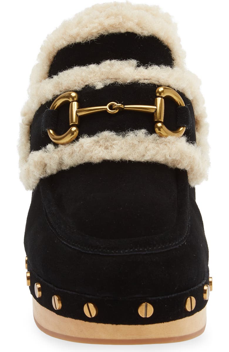 Jeffrey Campbell Delanie Faux Shearling Mule, Alternate, color,