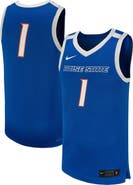 Nike Men's Nike #1 Royal Boise State Broncos Replica Basketball Jersey