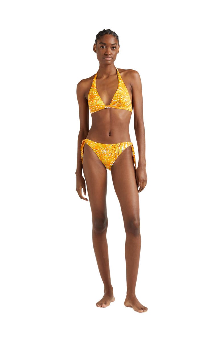 Vilebrequin Women's Palm Leaves Side Tie Jersey Bikini Bottom, Main, color,