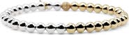 Bowood Lane 5mm Fusion Two-Tone Beaded Bracelet