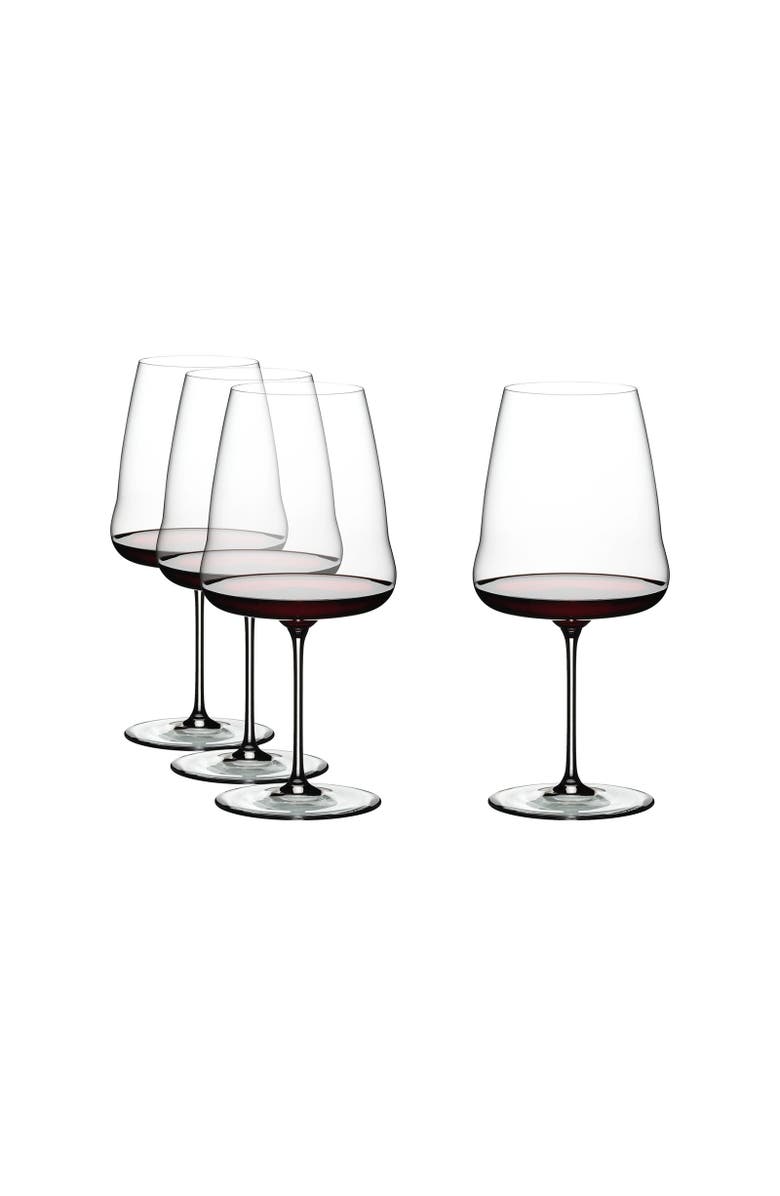 Riedel Winewings Cabernet Wine Glass, Buy 3 Get 4, Main, color, Clear