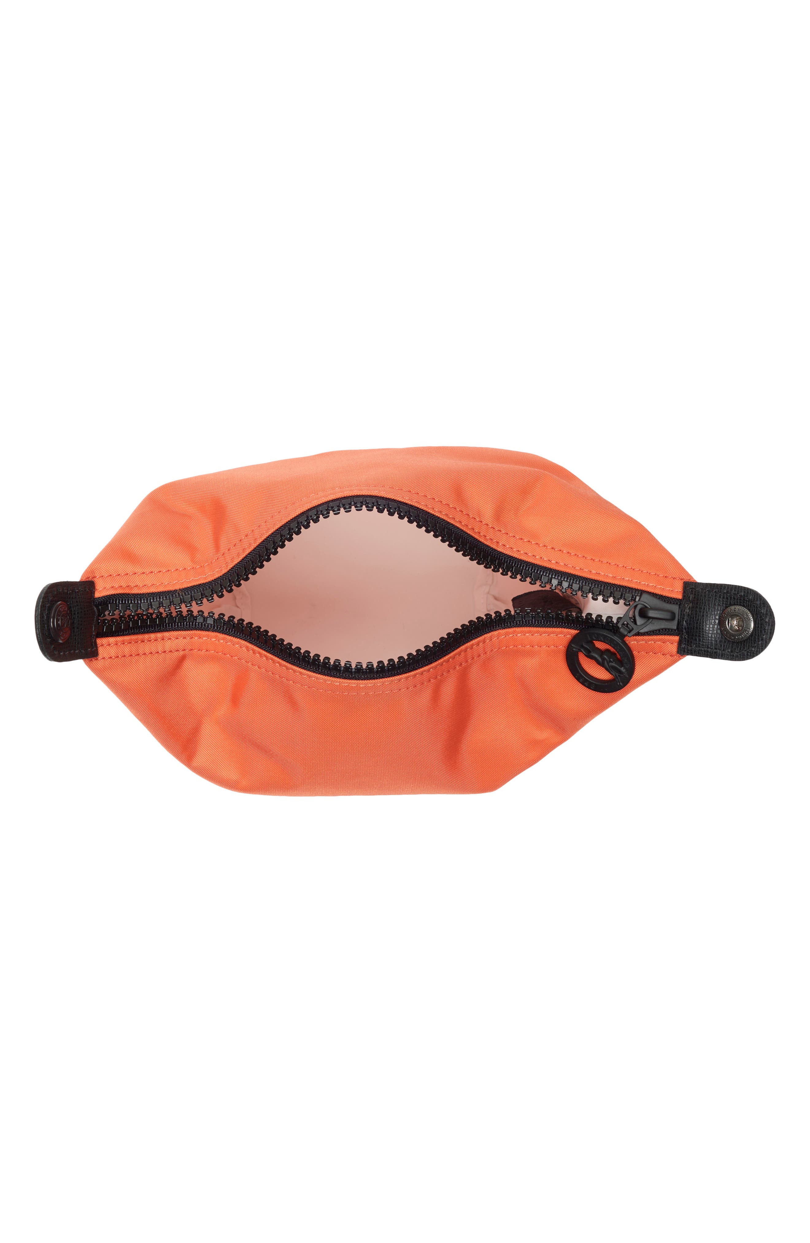 Longchamp Le Pliage Rescue Zip Pouch, Alternate, color, Orange