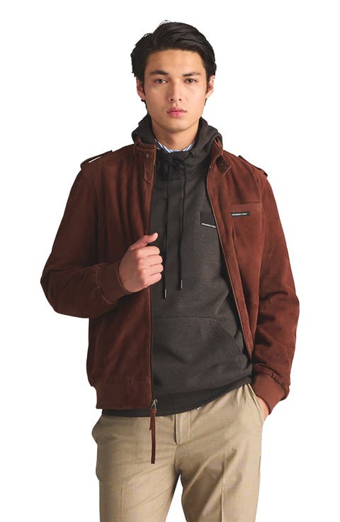 Men's Soft Suede Iconic Jacket
