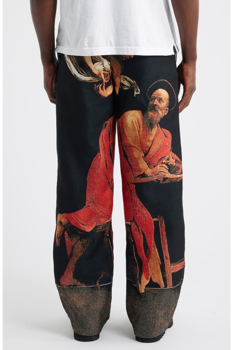 Calling of Saint Matthews Drawstring Pants, Alternate, color, BLACK